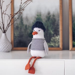 PDF CROCHET PATTERN gull, amigurumi, amigurumi pattern, amigurumi bird, zoomigurumi, crochet animal zdjęcie 8