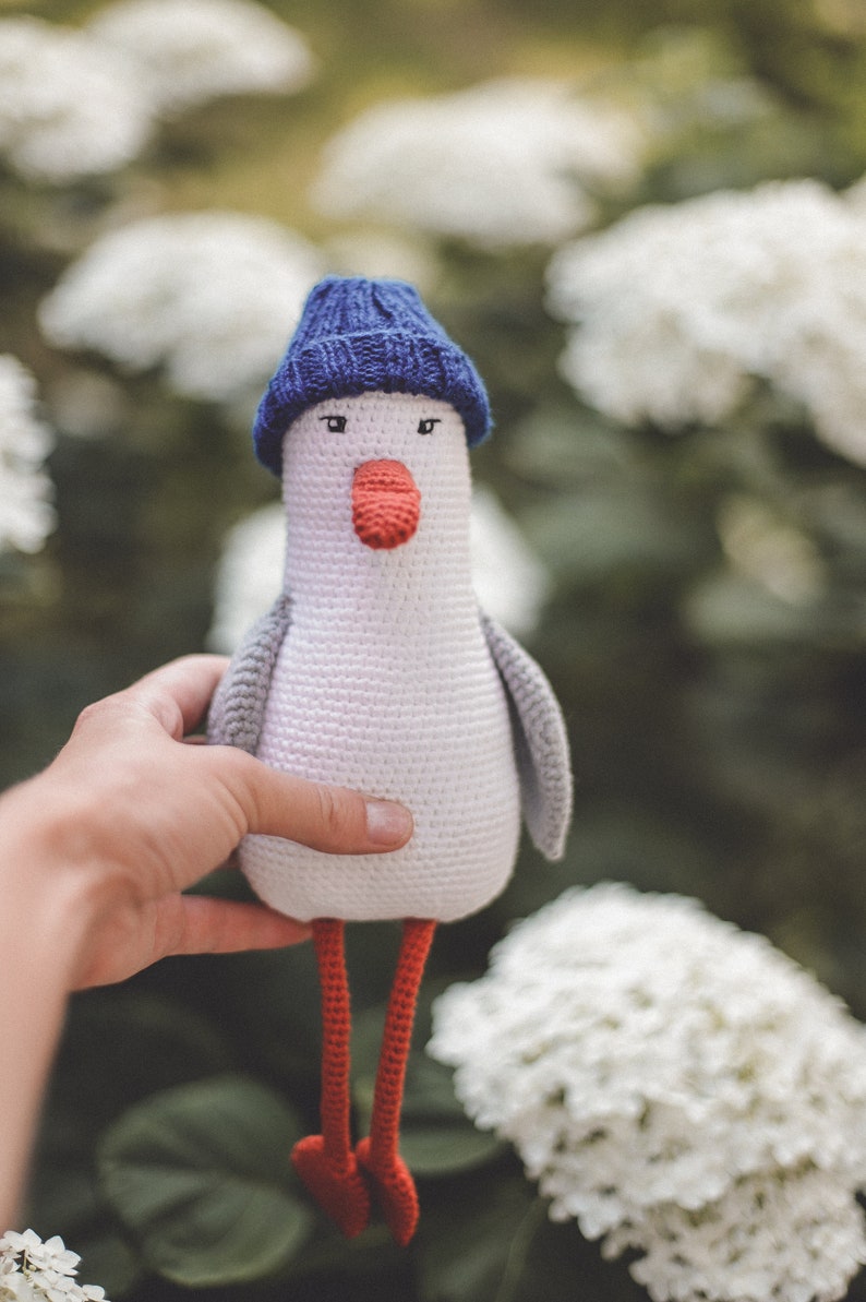 PDF CROCHET PATTERN gull, amigurumi, amigurumi pattern, amigurumi bird, zoomigurumi, crochet animal zdjęcie 10