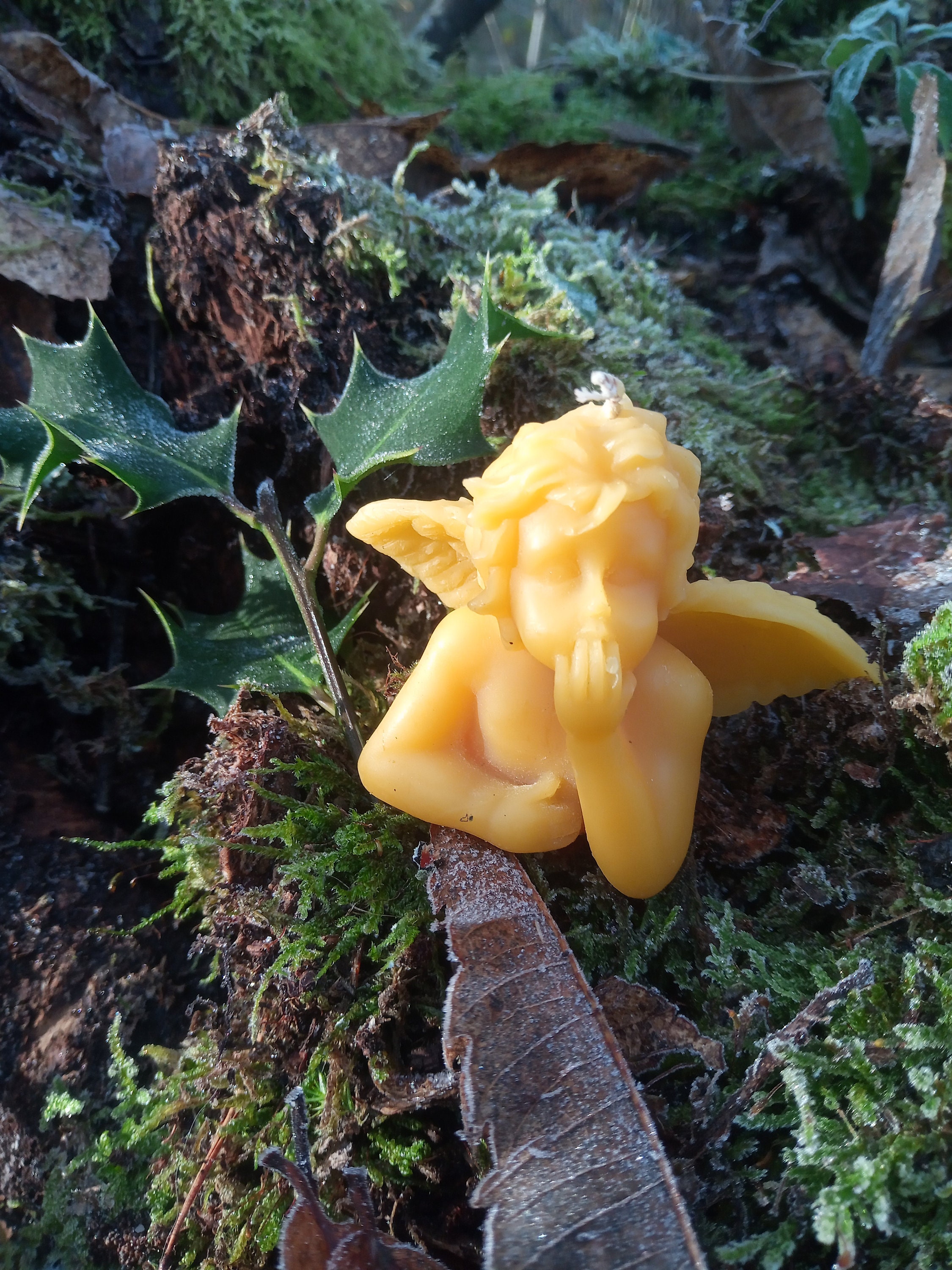 Bougie Angelot Cire d'abeille