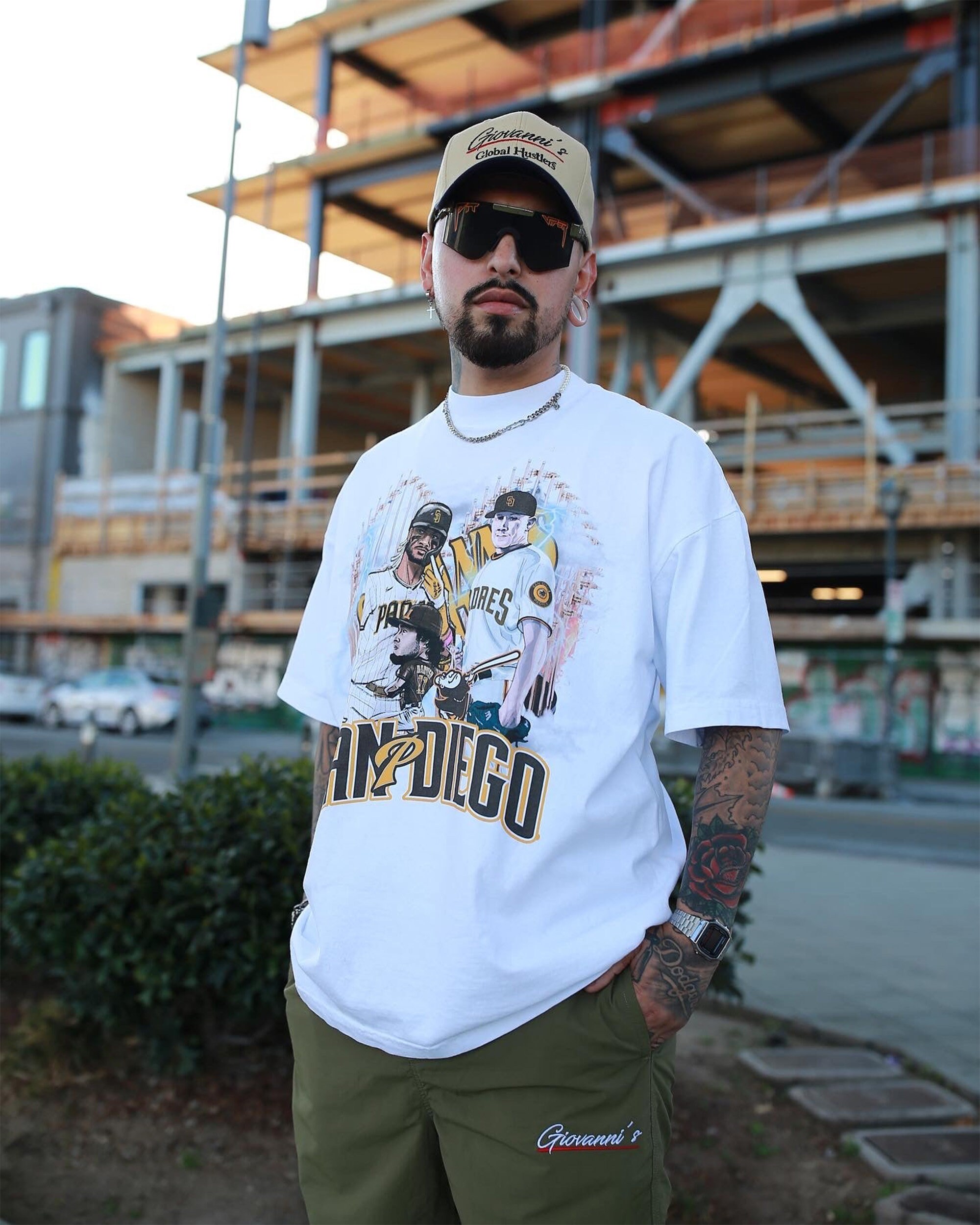 Padres t shirt vintage Clearance