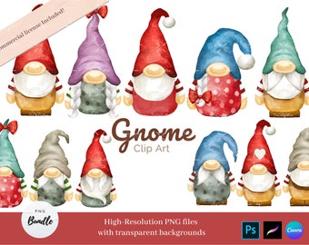 Gnome , Gonk, Clip Art, Digital Download - Includes Commercial License