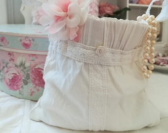 Petit sac pour bijoux, Saint-Valentin, vintage, shabby chic, décoration de chambre...