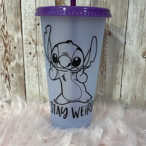 Personalised Non branded Cold Cup with Straw and Lid