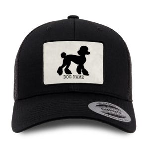 Personalized Poodle Trucker Cap – Custom Dog Lover Hat – Poodle Hat – Gift for Dog Owners – Poodle Lover Gift