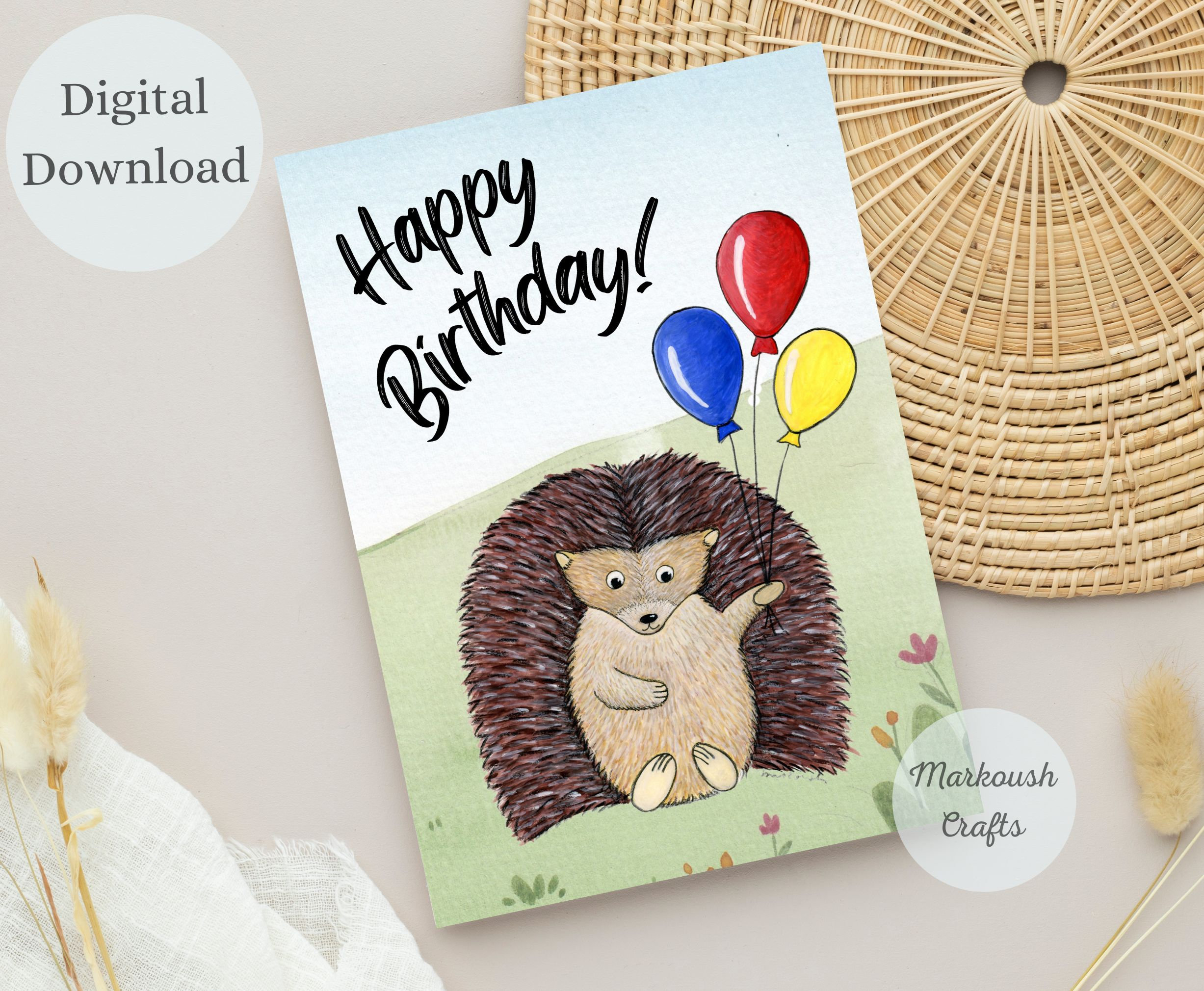 Carte De Joyeux Anniversaire - Etsy