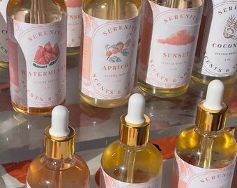 ボディオイル | リラックス | 8オンス | 全身保湿 | マッサージオイル 
