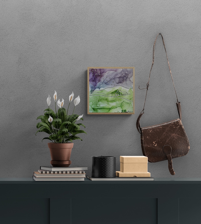 Original Painting,home Wall Decor Apartment, Interior Design Best Housewarming Gift, Abstract