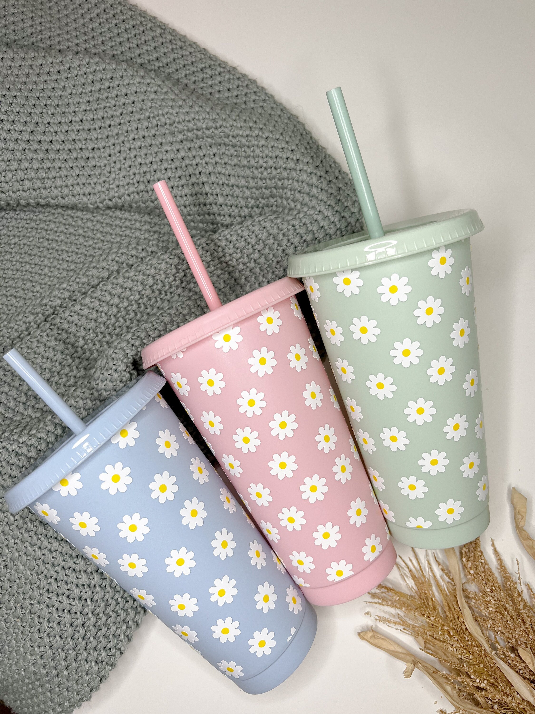 Personalised Cold Cup With Straw and Lid. Pastel Colours, Starbucks Cup  Inspired Iced Coffee 24oz Cup Size Large. Bridesmaid. Hen Party. -   Denmark