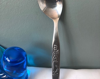 Vintage Walt Disney Production by Bonny Goofy  Baby Spoon (made in Japan)