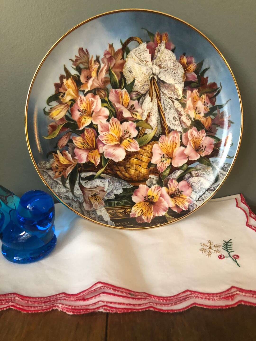 Franklin Mint フランスの 銀貨 La Brise se lève Franklin Mint; Gracia Alsroemeria, a Katherine Austin Limited