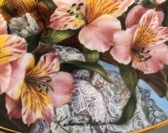 Franklin Mint; Gracia Alsroemeria, a Katherine Austin Limited