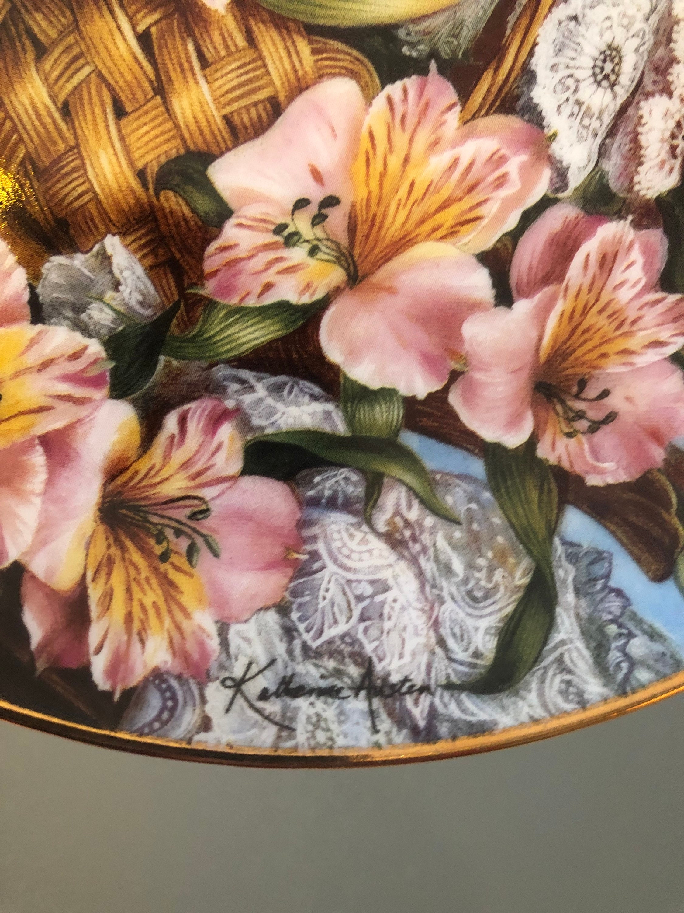 Franklin Mint; Gracia Alsroemeria, a Katherine Austin Limited