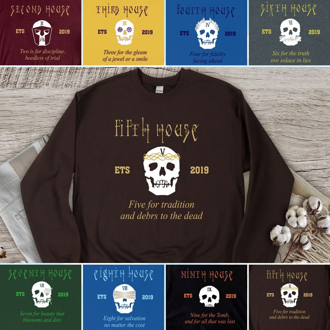 Vintage Houses of Gideon the Ninth Shirt the Locked Tomb Etsy