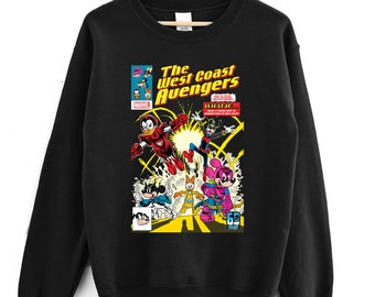 The West Coast Avengers Shirt, Disney What If Sweatshirt, Donald Duck, Mickey Mouse Avengers, WDW Magic Kingdom Shirt