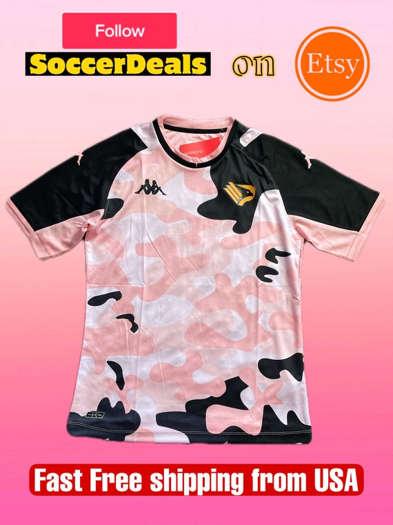 Palermo Third 3rd Jersey Soccer 2021/22 PINK / BLACK 