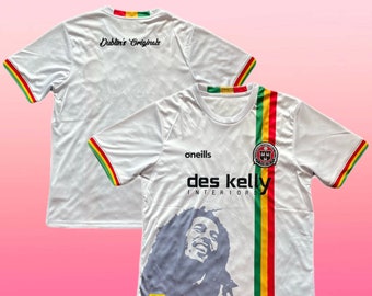 Bob Marley Bohemian FC Jersey Third 3rd Commemorative Irish Soccer Reggae Rasta Shirt 2022/23 NEW