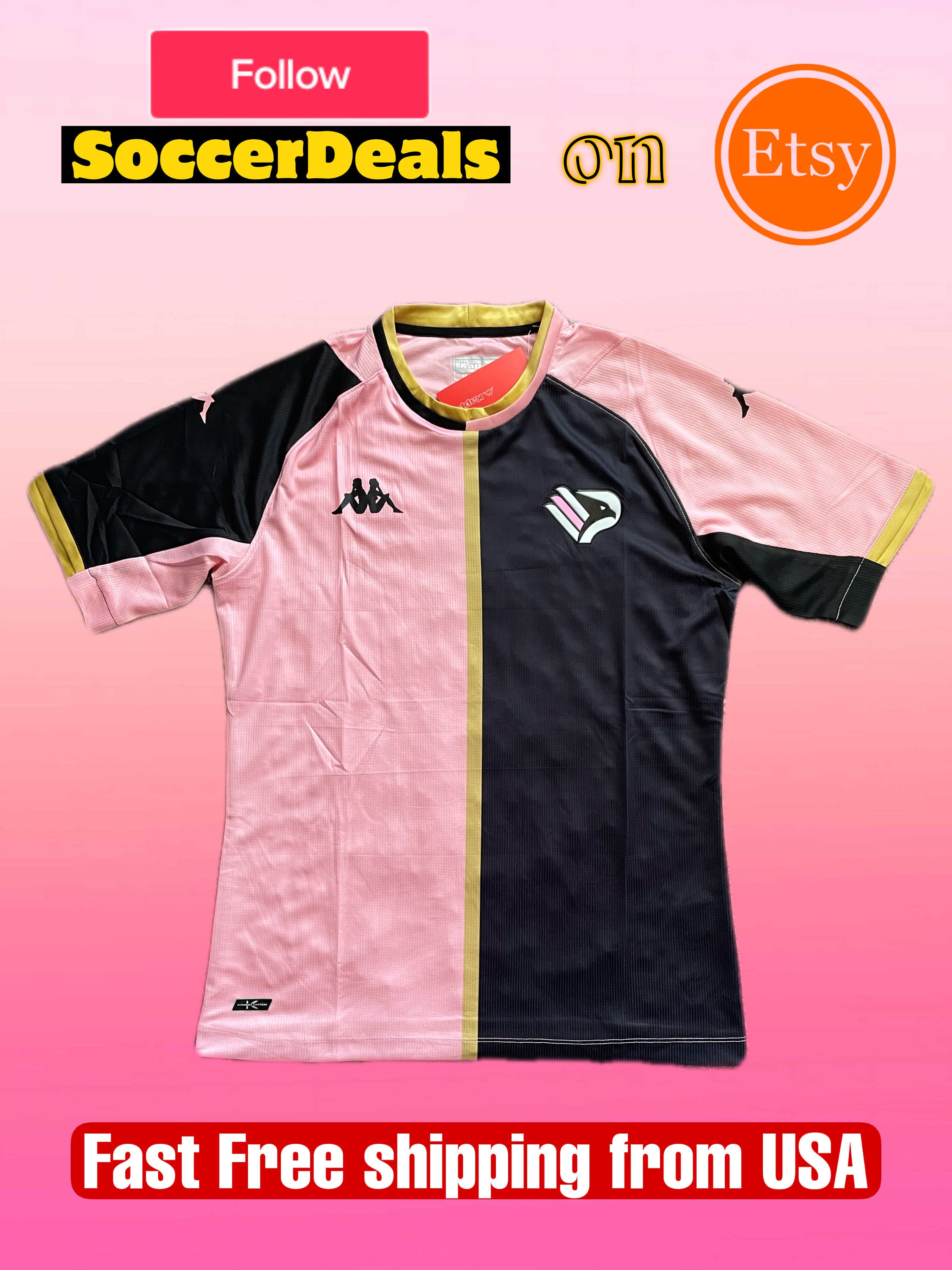 2023-2024 Palermo Away Concept Football Shirt - Little Boys