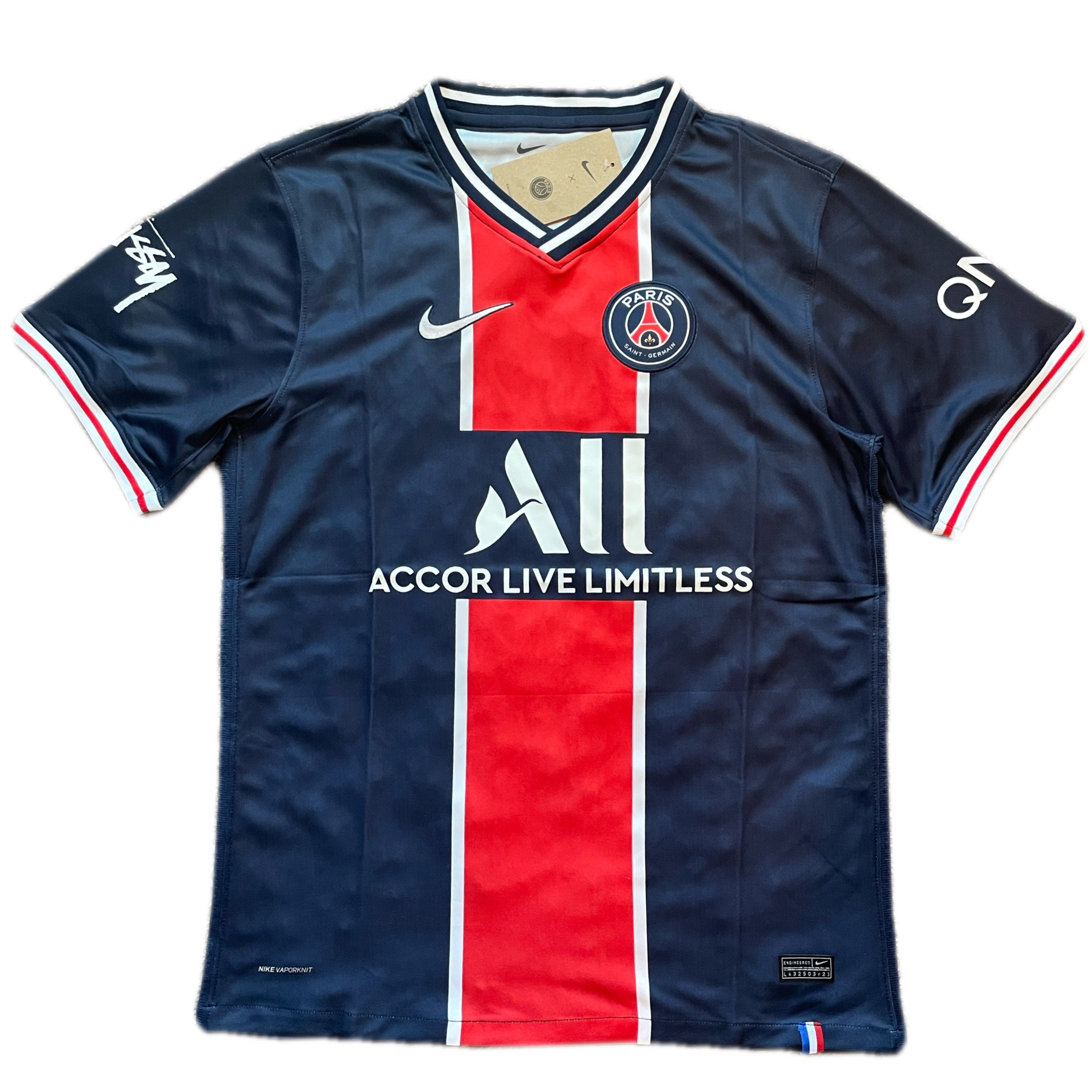 PSG X Maillot Stussy Paris SaintGermain Soccer Mode NOUVEAU Etsy France