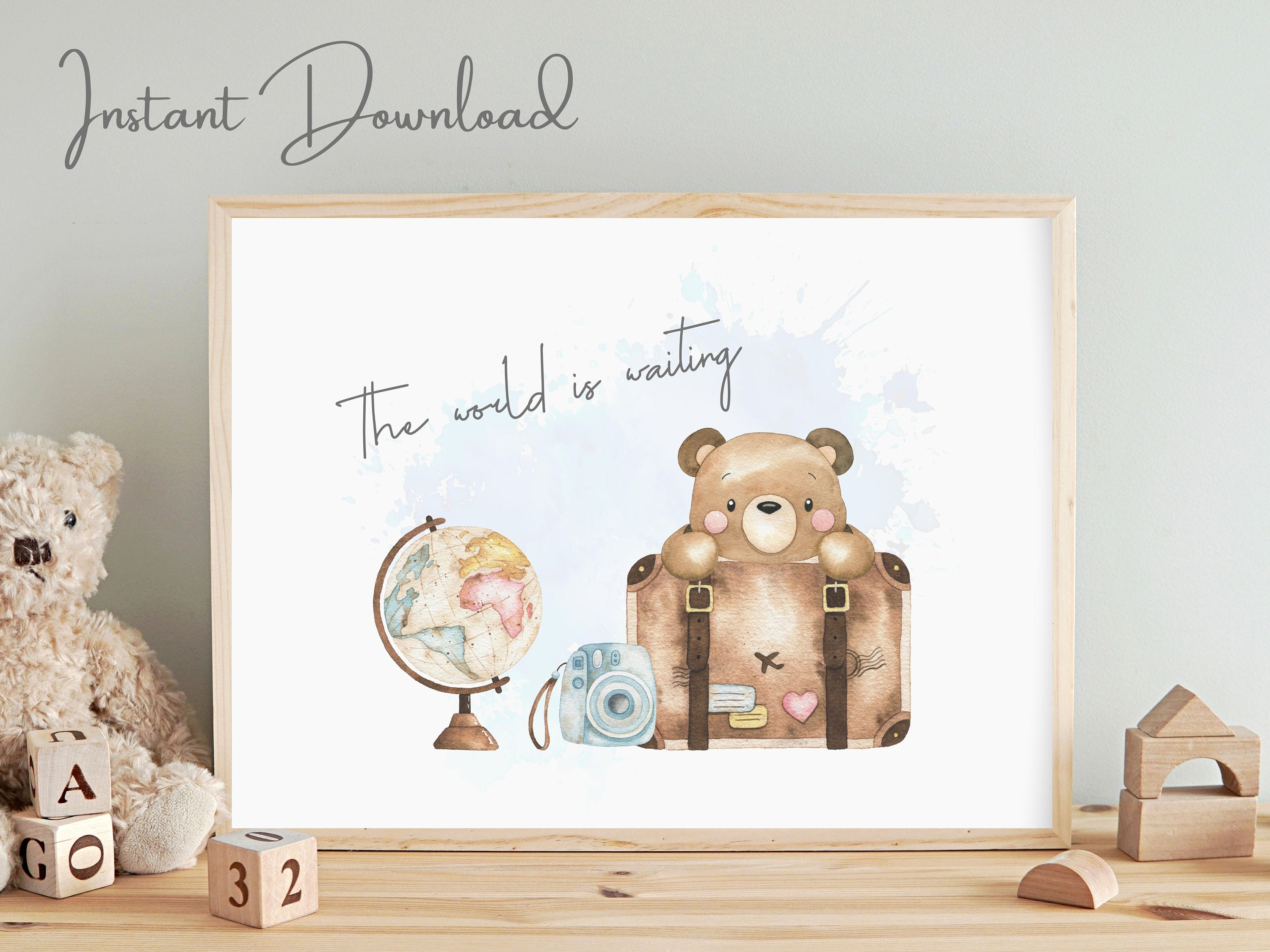 Travel theme hotsell nursery bedding