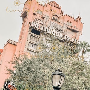 WDW Hollywood Studios Tower of Terror Art Print