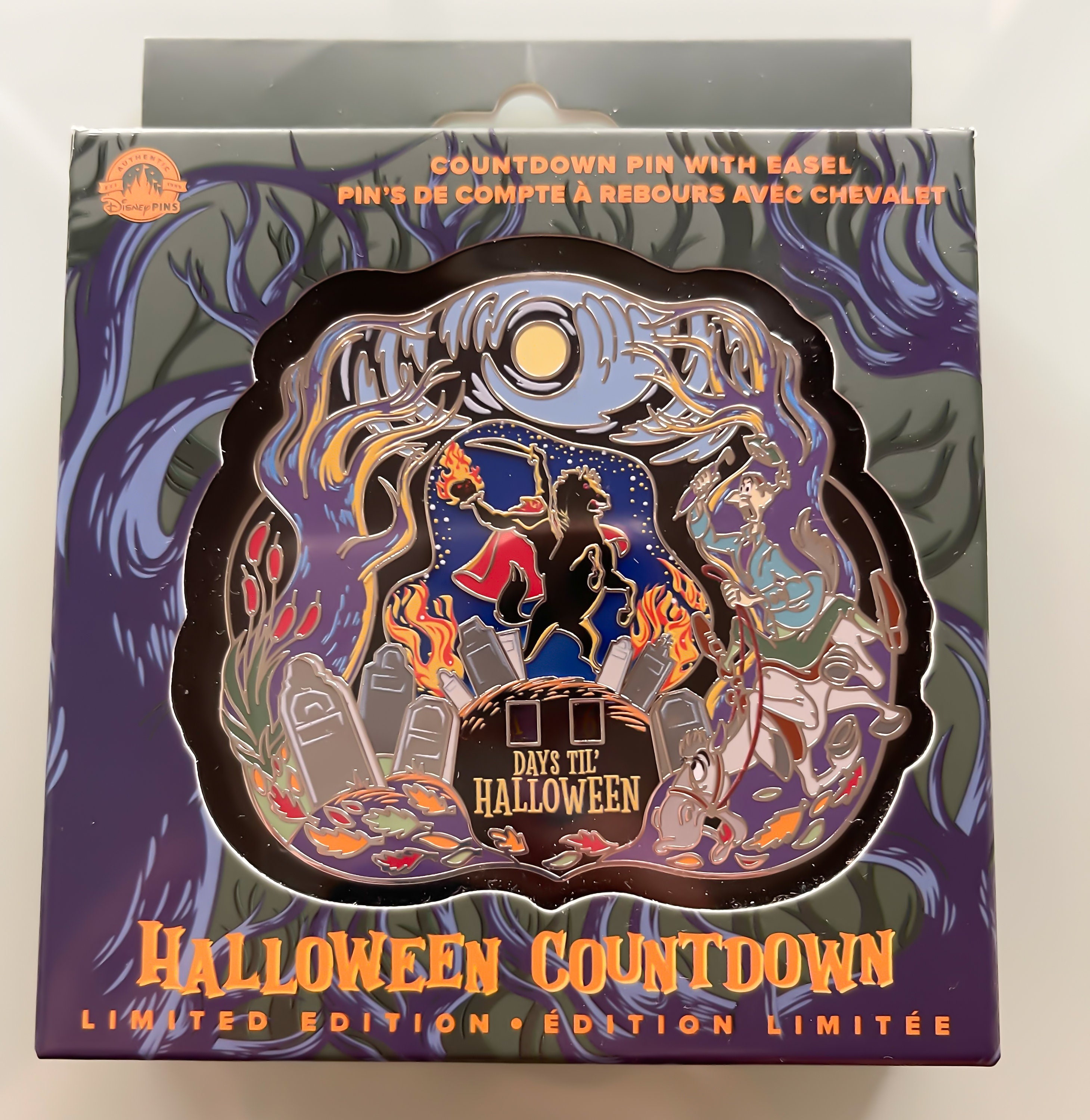 Disney Halloween Countdown Calendar Limited Edition Headless Etsy