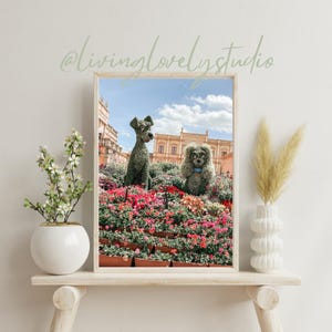Lady and the Tramp digital art print
