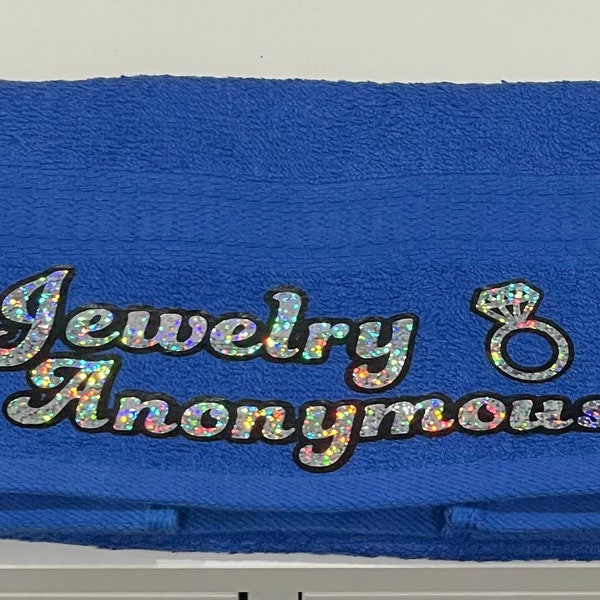 Bomb Party Jewelry Hand Towel (Jewelry Anonymous)