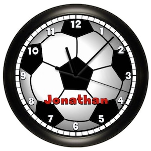 Personalized Soccer Wall Clock - Sports