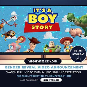 Annuncio video rivelazione sesso Download immediato del film rivelazione sesso Ragazzo Video rivelazione sesso Toy Story Maschio o Femmina Rivelazione sesso È un maschio