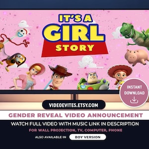 Annuncio video rivelazione sesso Toy Story Film rivelazione sesso Download immediato Maschio o femmina Video rivelazione sesso È una femmina