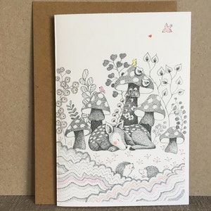 Carte SOUS LES CHAMPIGNONS
