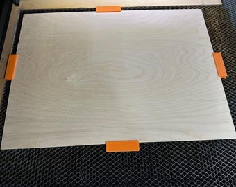 Magnetic Anti Flashback Laser Material Hold Down Risers