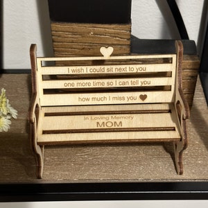 Memorial Bench Memorial Gift Personalized