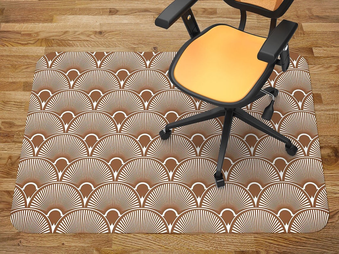 Chair Vinyl Mat Art Deco Vector Chair Mat Carpet Vinyl Floor Etsy