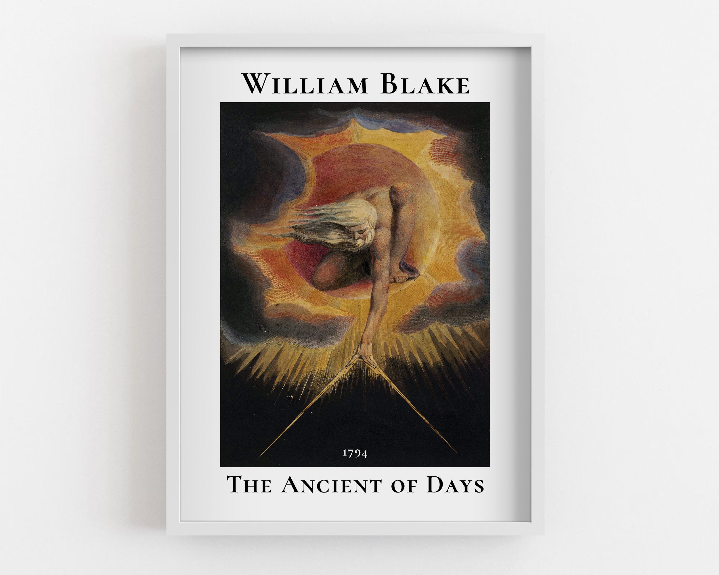 ancient of days by william blake
