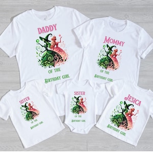 Personalized  Wicked Birthday Shirt, Wicked Family Birthday Shirt, Changed For Good Birthday Matching Shirt, Wizard Of Oz Shirt