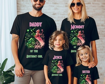 Custom Name Wicked Birthday Shirt, Wicked Family Birthday Shirt, Changed For Good Birthday Matching Shirt, Wizard Of Oz Shirt