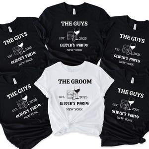 Groom & Groomsmen Party Shirts: Bachelor Wedding Crew