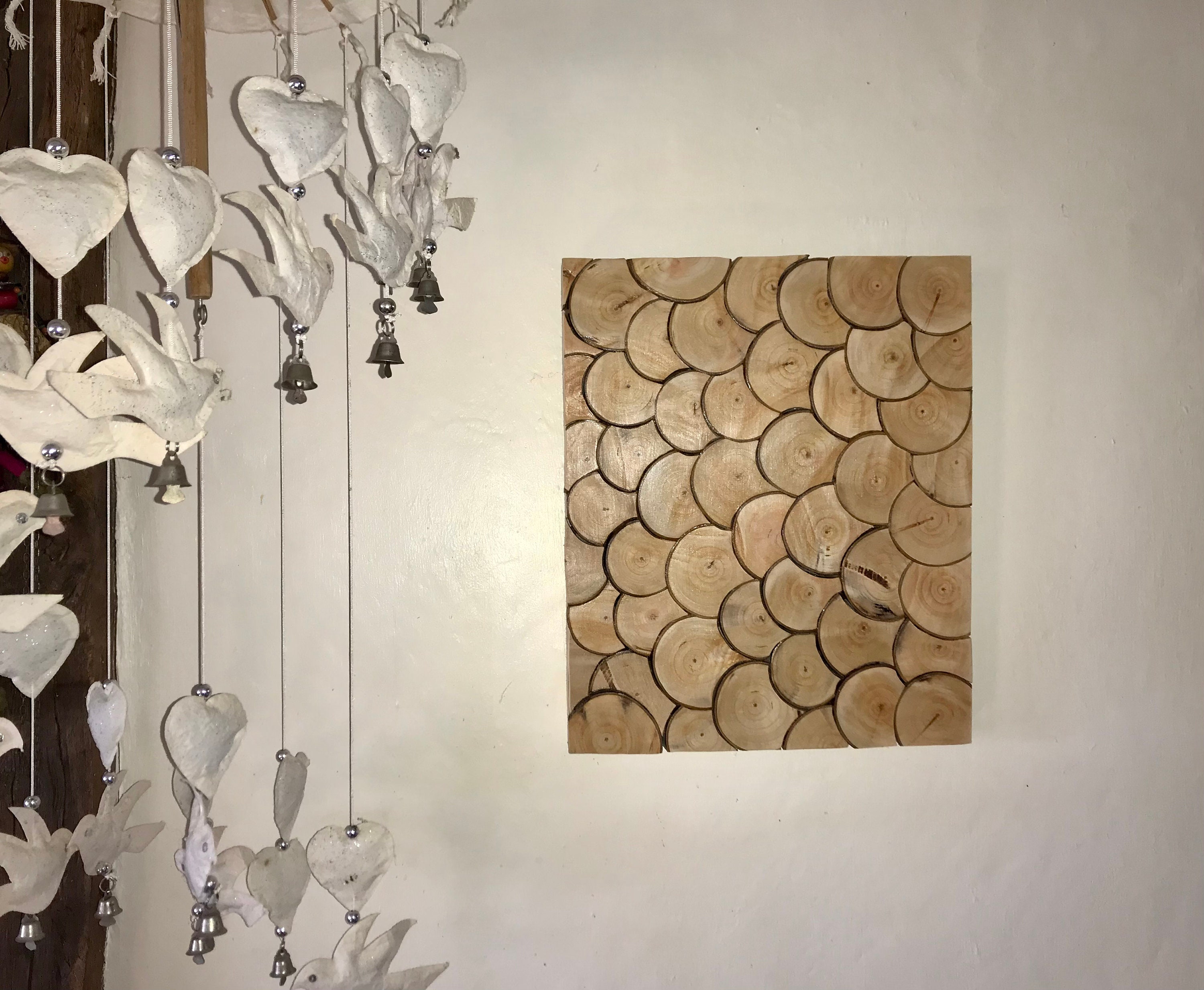 Tableau en Écaille de Cerisier Sauvage