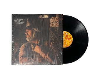Álbum em vinil "Gideon" de Kenny Rogers - prensagem original americana de 1980, lacrado na embalagem original.