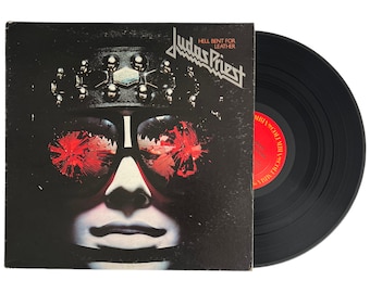Vintage Judas Priest Turbo Album Vinyl LP Record Original
