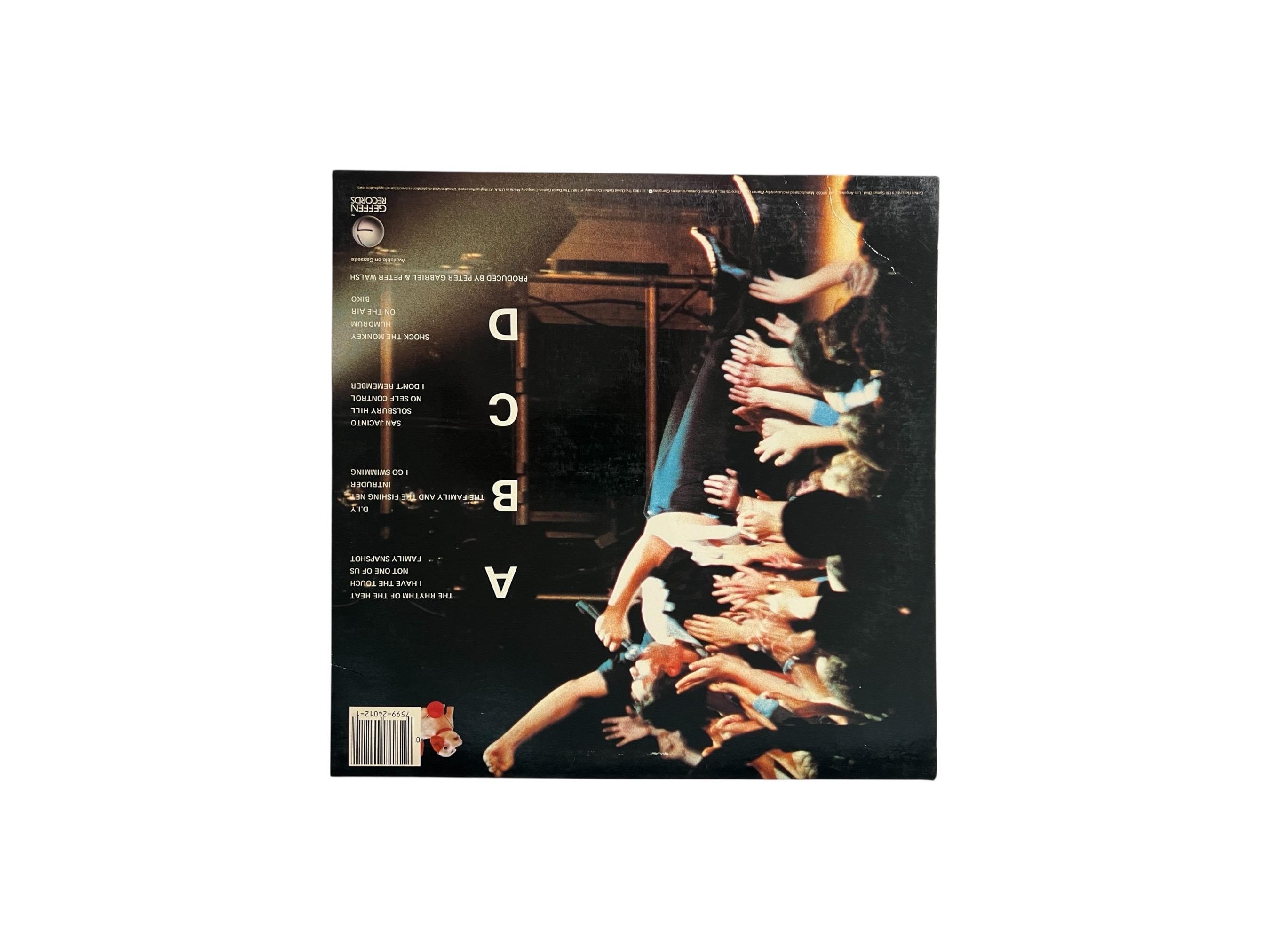 ピーター・ガブリエル 1983 「Plays Live」 オリジナル・ヴィンテージ