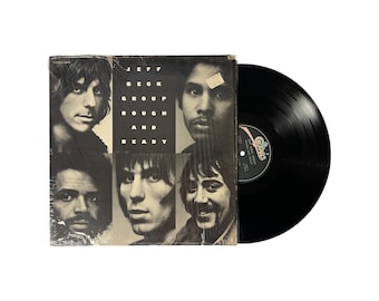 ジェフベックグループ　直筆サイン入りアナログレコード LP ジェフ・ベック・グループの直筆サイン入りレコードアルバム - LOA