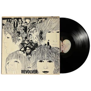 The Beatles “Revolver” Vinyl Record LP - Vintage US Pressing on Apple Records - classic rock!