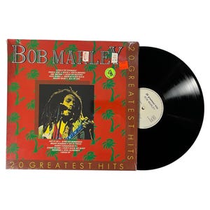 Bob Marley 1984 “20 Greatest Hits” Vintage Vinyl Record LP - obscure Dutch Pressing - Classic Roots Reggae!