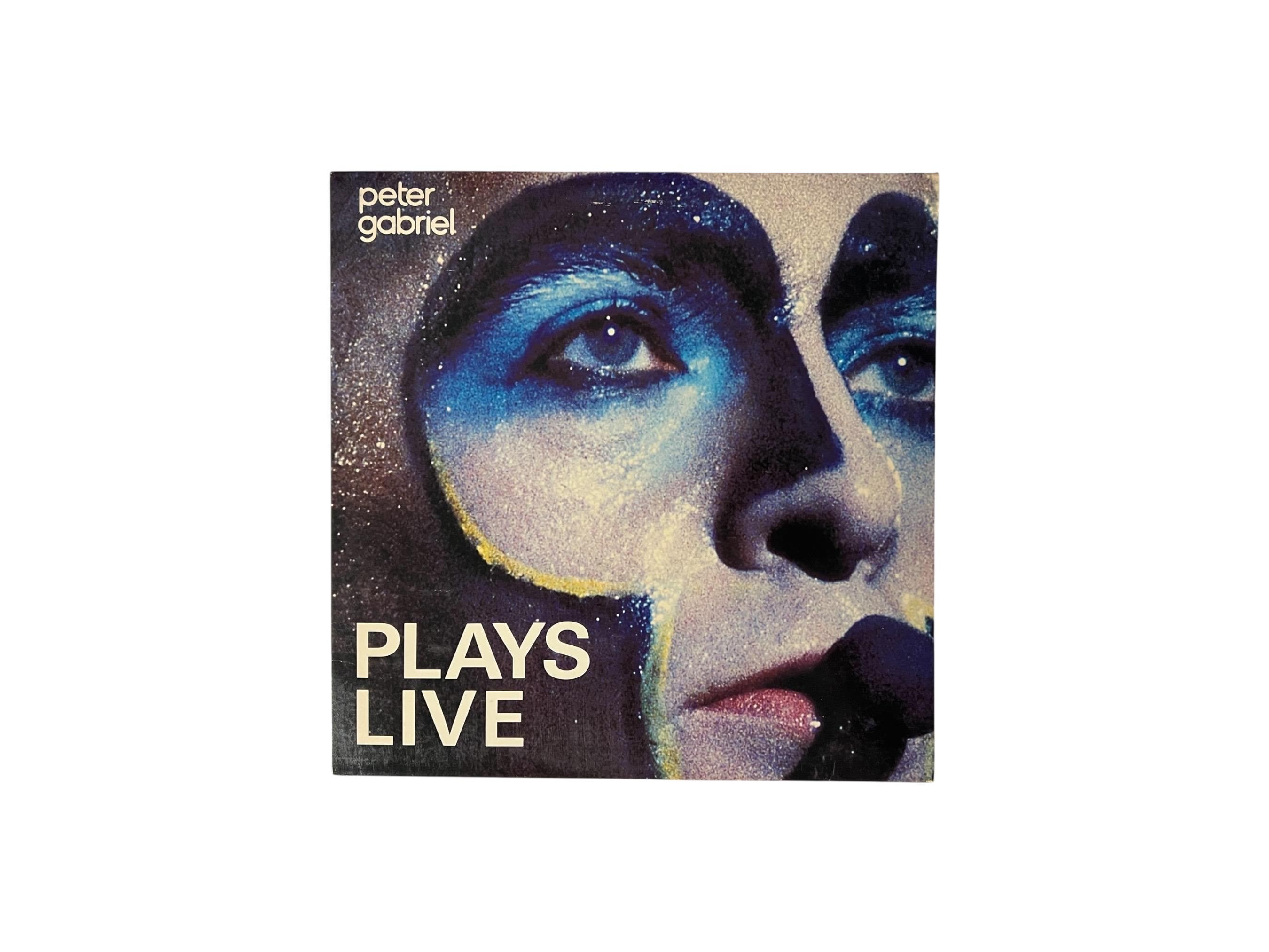 ピーター・ガブリエル 1983 「Plays Live」 オリジナル・ヴィンテージ