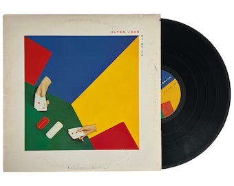 Elton John - 21 aos 33 - Vinil LP de 1980, prensagem nos EUA