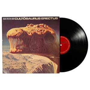 Blue Öyster Cult 1980 “Cultösaurus Erectus” Vintage Vinyl Record LP - Authentic 1980 US Pressing