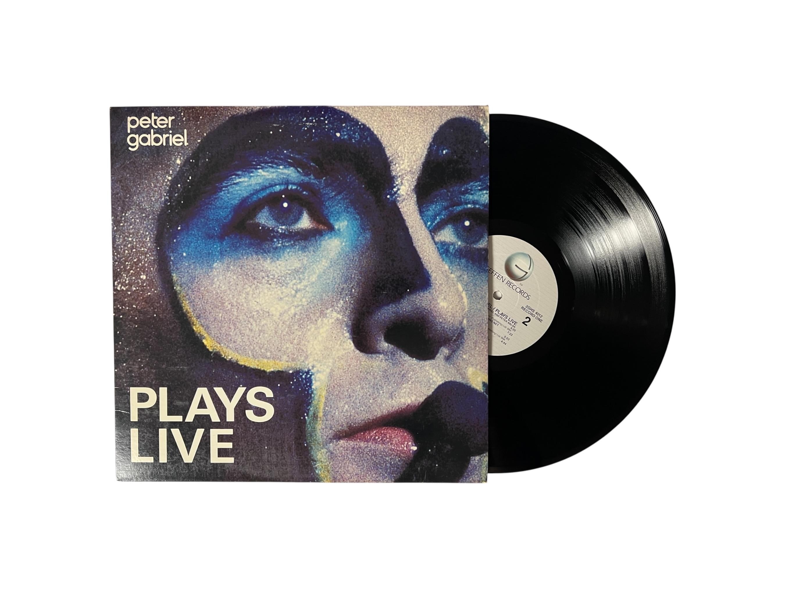 ピーター・ガブリエル : Plays - Live: PLAYS ⁄ Music 18S-168⁄中古CD
