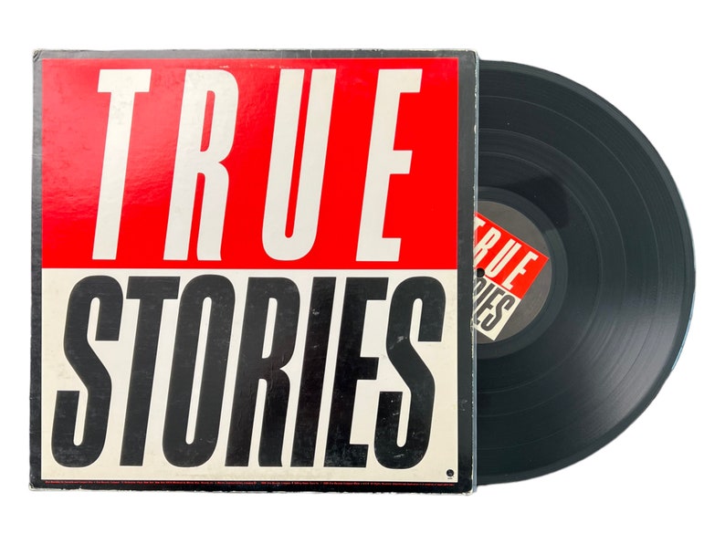 Talking Heads 1986 True Stories Vintage Vinyl image 1